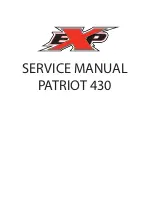 Preview for 1 page of Explorer Patriot 430 Service Manual