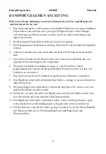 Preview for 2 page of Expo Börse 401000 Instruction Manual