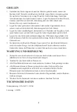 Preview for 4 page of Expo Börse 613-400707 Instruction Manual