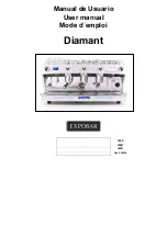 Expobar diamant User Manual preview