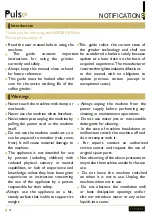 Preview for 4 page of Expobar PULSE 65 User Manual