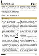 Preview for 5 page of Expobar PULSE 65 User Manual