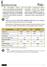 Preview for 7 page of Expobar PULSE 65 User Manual