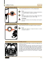 Preview for 13 page of Expobar ZENITH Automatic User Manual