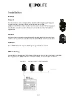 Preview for 7 page of Expolite ELW MC3 Zoom CM+W User Manual