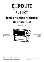 Expolite FLS 3CT User Manual preview