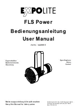 Expolite FLS Power User Manual preview