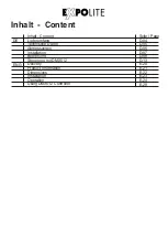 Preview for 3 page of Expolite LED Fesnel XAL User Manual