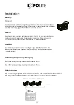 Preview for 7 page of Expolite LED Fesnel XAL User Manual