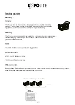 Preview for 23 page of Expolite LED Fesnel XAL User Manual