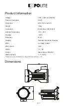 Предварительный просмотр 13 страницы Expolite LED Fresnel 2K HD User Manual