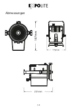 Предварительный просмотр 5 страницы Expolite LED Fresnel Micro HDD User Manual