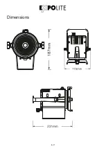 Предварительный просмотр 11 страницы Expolite LED Fresnel Micro HDD User Manual