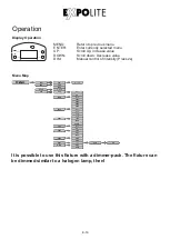 Preview for 16 page of Expolite LED Fresnel Mini HD User Manual