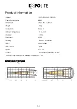 Предварительный просмотр 12 страницы Expolite led22775 User Manual