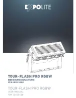 Expolite TOUR-FLASH PRO RGBW LED25500 User Manual preview