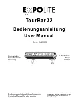 Expolite TourBar 32 User Manual preview