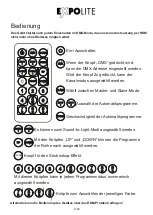 Preview for 9 page of Expolite TourROD RGB User Manual