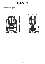 Предварительный просмотр 6 страницы Expolite TourSpot Mini 150 User Manual