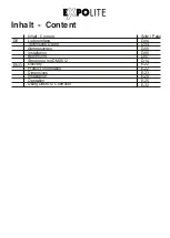 Preview for 3 page of Expolite TourSpot SL 575 Hybrid User Manual