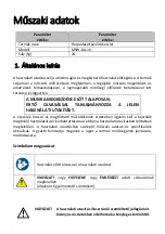 Preview for 52 page of Expondo MSW Motor Technics MSW-DA-16 User Manual