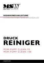 Предварительный просмотр 1 страницы Expondo MSW-PUMP CLEAN-70 User Manual