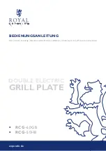 Предварительный просмотр 1 страницы Expondo Royal Catering RCG-50HB User Manual