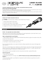 Предварительный просмотр 2 страницы Exposure Lights OLAS Float-On User Manual