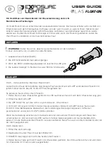 Предварительный просмотр 6 страницы Exposure Lights OLAS Float-On User Manual