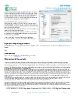 Preview for 24 page of Express Controls ZWP500 Quick Start Manual