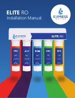 Preview for 1 page of Express Water ELITE RO Installation Manual