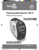 Express Weld 140-E Operating Instructions Manual preview