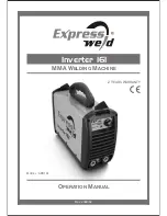 Express Weld Inverter 161 ARC161 Operation Manual preview