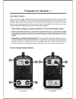 Предварительный просмотр 8 страницы Express Weld Inverter 161 ARC161 Operation Manual