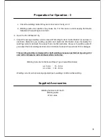 Preview for 10 page of Express Weld Inverter 161 ARC161 Operation Manual