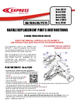 Express RAFALE Series Replacement Instructions preview