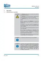 Preview for 27 page of Expresso lift2move Operating Manual