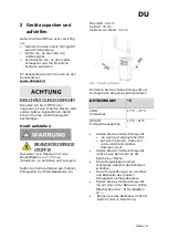 Предварительный просмотр 9 страницы Exquisit CM 30953 we Instruction Manual