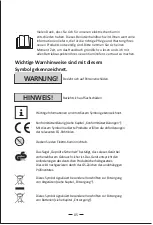 Preview for 6 page of Exquisit EH 51001 swg Owner'S Manual