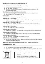 Предварительный просмотр 15 страницы Exquisit EKI801-5 Instructions For Use And Installation