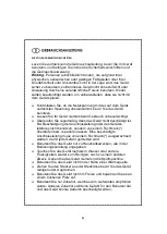 Preview for 4 page of Exquisit EM 2006 SW Operating Instructions Manual