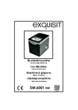 Exquisit EM 6001 sw Instruction Manual предпросмотр