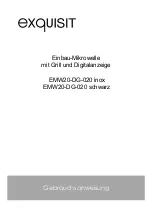 Exquisit EMW20-DG-020 Manual предпросмотр