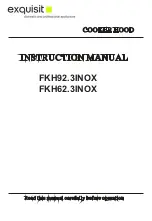 Предварительный просмотр 1 страницы Exquisit FKH62.3INOX Instruction Manual