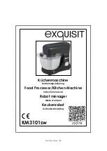 Exquisit KM3101sw Instruction Manual preview