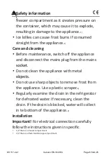 Предварительный просмотр 32 страницы Exquisit KS 117-4 A+ User Instruction