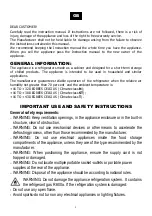 Предварительный просмотр 4 страницы Exquisit KS290-V-280GI Instructions For Use Manual