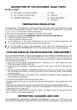 Предварительный просмотр 8 страницы Exquisit KS290-V-280GI Instructions For Use Manual