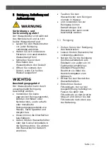 Preview for 11 page of Exquisit WK 3101 sw Instruction Manual