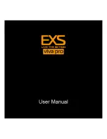 EXS viva pro User Manual preview